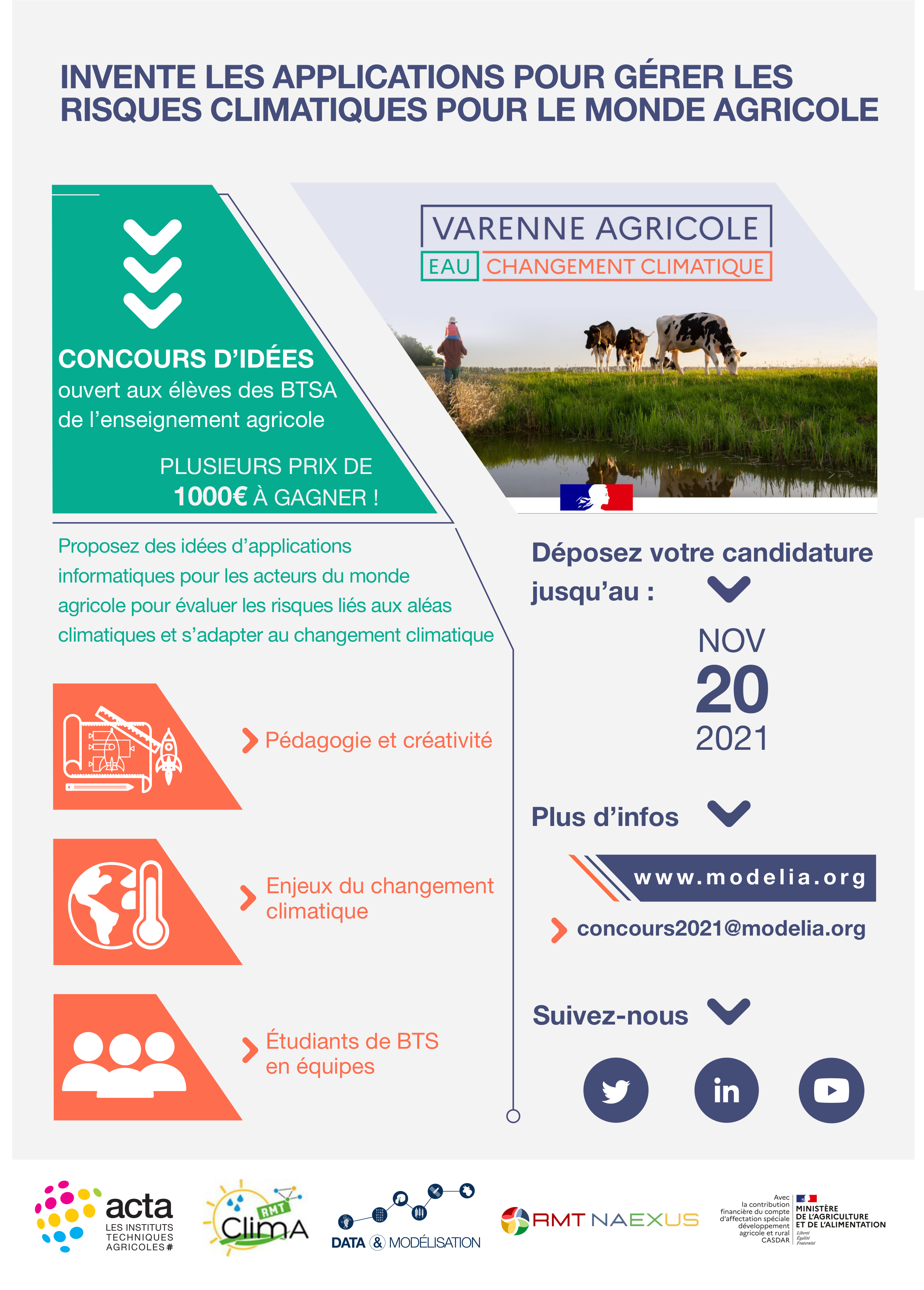 Affiche du concours BTS 2021